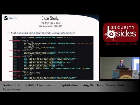 Software Vulnerability Discovery and Exploitation during Red Team Assessments - Ryan Wincey