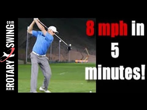 How to Increase Your Club Head Speed by 8 mph in 5 Minutes!