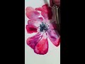 How To Paint Flowers in Watercolor. Part 4