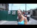 Three tourists in Mexico City