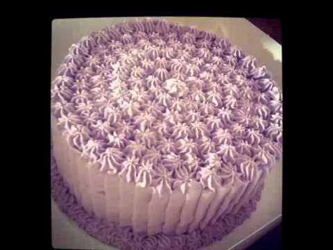 how to make a purple yam cake
