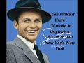 Frank Sinatra – New York New York
