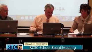 Public Meeting - Rochester School Board