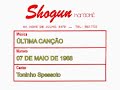 shogun karaoke   1988   toninho    última canção