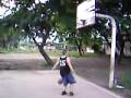 Me dunking in Tucuman El Manantial