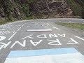 Optaget på vej ned af Alpe D´ Huez på min cykel - en SUPER oplevelse som klart kan anbefales! Alpe D´ Huez er et rigtig godt bjerg for cykelrytteren som er i form.