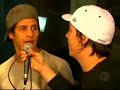 rafinha "tocando" com NX no video show