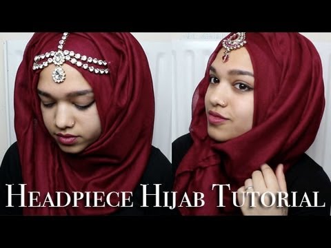 how to fasten hijab