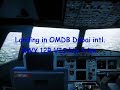 Landing in DubaI OMDB (DXB) Airbus A330-300 wilco vol.2 fs9