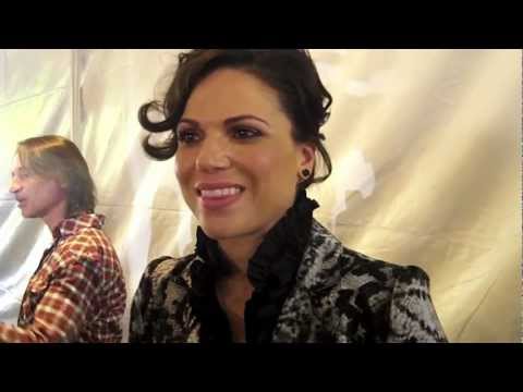  Lana Parrilla Regina Evil Queen talked with reporters about her 