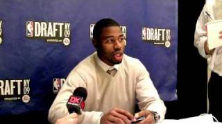 Terrence Williams - 2009 NBA Draft Media Day Interview