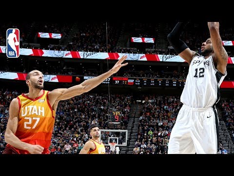 Video: Spurs vs Jazz | Full Game Recap: Gobert & Aldridge Duel In Utah