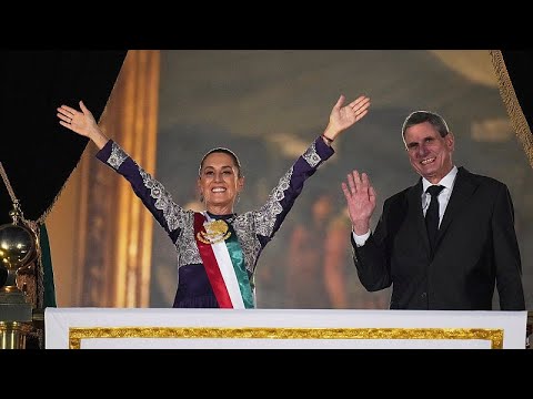 Mexiko: Präsidentin Claudia Sheinbaum hält ihren erst ...