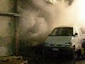 Incendio in un deposito di dolciumi (1)
