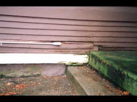 how to patch outside wall