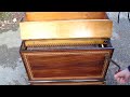 A late 19th century Bruder barrel organ