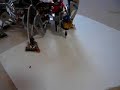 Hexapod Robot CNC Router - Cutting Square