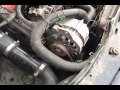 1990 Volkswagen Jetta Mk2 1.6L diesel, alternator belt drive modifcation