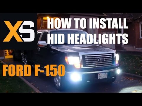 How to install HID: Ford F-150 2004-2009