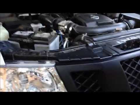 How to remove or install Nissan Frontier – Navara front grill