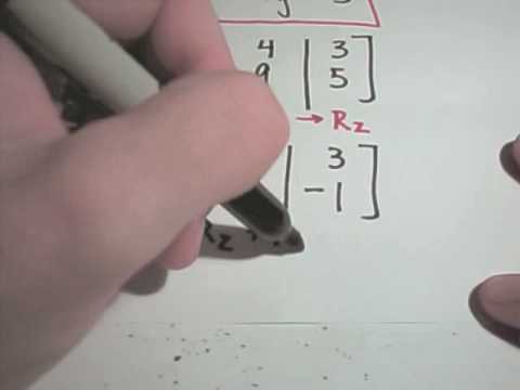 how to turn equations into matrices