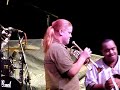 dirty dozen brass band performing 