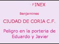 Benjamines. A.D. Serfinex contra Ciudad de Coria C.F.