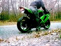 2008 zx6r burnout