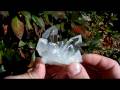 Clear Arkansas Quartz Crystal Cluster