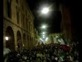 Festeggiamenti a Ferrara dopo Germania Italia