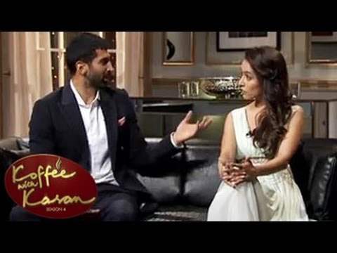 Aditya Roy Kapur CONFESSES love for Shraddha Kapoor on Koffee With Karan 9th March 2014 episode