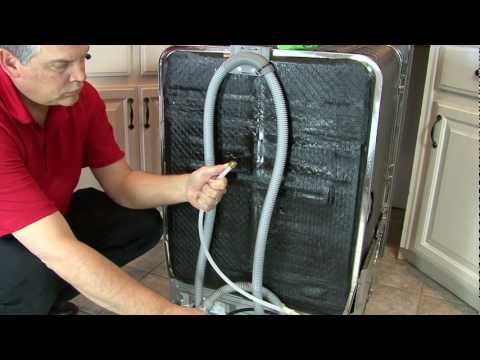 how to install a dishwasher end panel