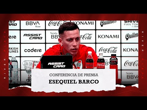 Esequiel Barco en conferencia de prensa (13/3/2022)