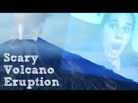 how to react to a volcanic eruption