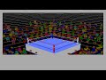 4d boxing, one of my favorite games ever. it is one of the first 3d games ever made, and also had the most content for as simple as it was. sporting a full 256 vga color palette and sound blaster sound, 4d sports boxing, as it's full name is, was on the cutting edge of computer game technology. being made in the same year as such games as duke nukem and wolfenstein 3d, 4d sports boxing is superior to most games of the era. unfortunately this game was pirated extensively and its success was a direct failure because of the various cracks that were released. 4d boxing is one of my favorite games because of its simplistic presentation of game, and the amount of depth that goes into the game its self. the theme song for the game is perfect and the fact that there are a few midi tracks that exist within the game lead to a good pace being set and adequate moods being presented on the situation. the controls are great because they use a control method unique to 4d sports boxing, in that the number pad was used in conjunction with the 