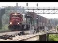 SOO Line leads! 6037 leads an EB stack train at Joliet, IL.