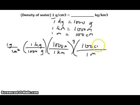 how to turn km into cm