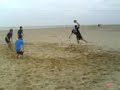 Beach Tchoukball in winterton