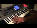 Roland Jupiter 8 & Fantom X6 Live Improv