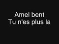 Amel bent - Tu n'es plus la