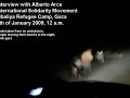 Interview Alberto Arce Gaza 4th January