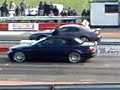Me Racing my bmw m3 e46 against mustang
