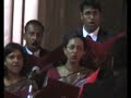 the wild voices choir singing o come all ye faithful at the christmas midnight service at afghan church mumbai/bombay