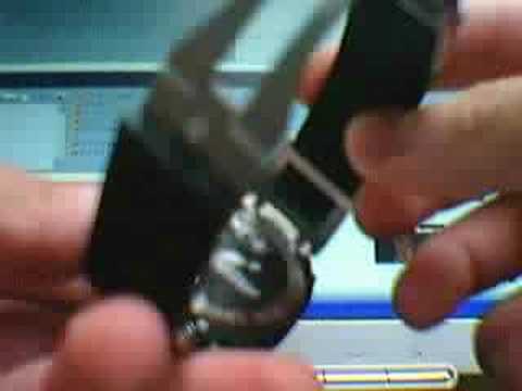 how to change battery tissot t race