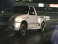 Ford Lightning wheelie in slow motion