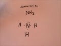 Lewis structure - ammonia Lewis structure - ammonia