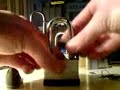 HOW TO:open a keylock with two shims