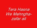 Tera Hasna We Mehnga -Zafar Ali