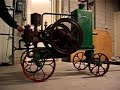 Starting Lorenz 3-4 hp stationary engine 1930