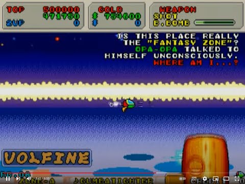 Fantasy Zone II DX's Playthrough 2/3